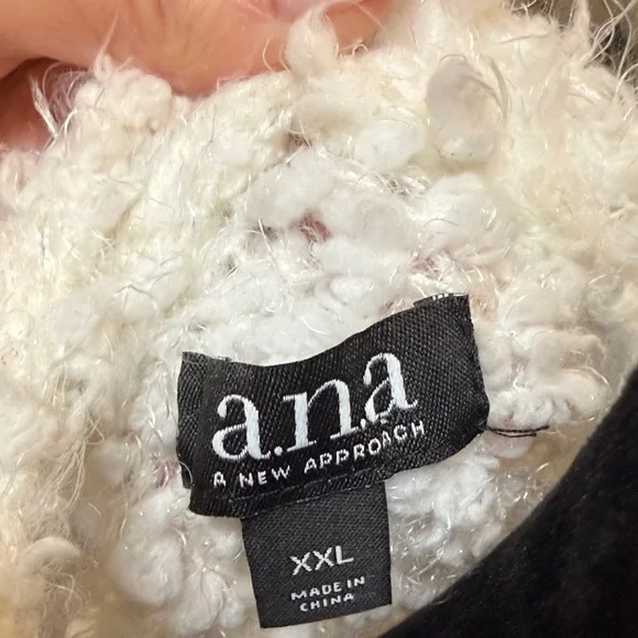 a.n.a Cozy white Women's Cardigan XXL - Picture 4 of 5